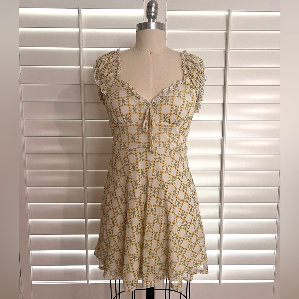 Urban Outfitters mini cap sleeve dress